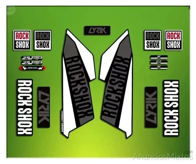 Pegatinas rock shox lyric 2016 elx53 - Foto 6