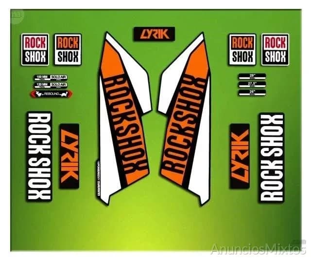 Pegatinas rock shox lyric 2016 elx53 - Foto 7
