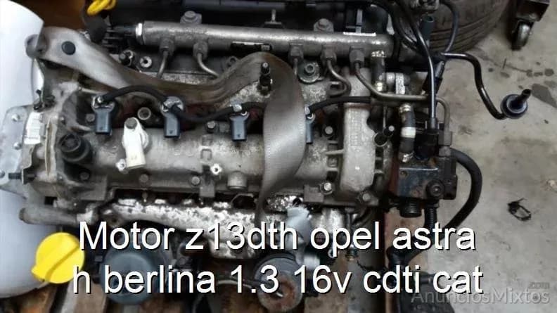 Motor z13dth opel astra h berlina 1.3 16v cdti cat - Foto 1