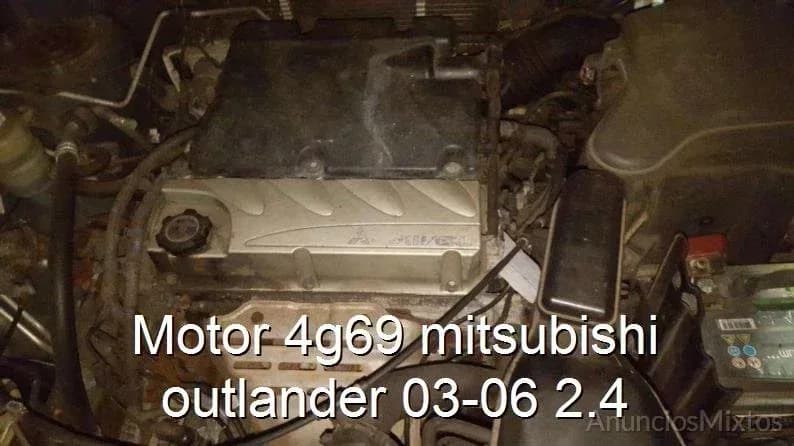 Motor 4g69 mitsubishi outlander 03-06 2.4 - Foto 1