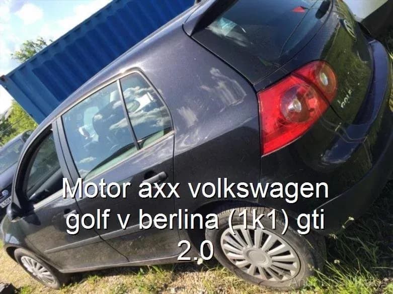 Motor axx volkswagen golf v berlina (1k1) gti 2.0 - Foto 1