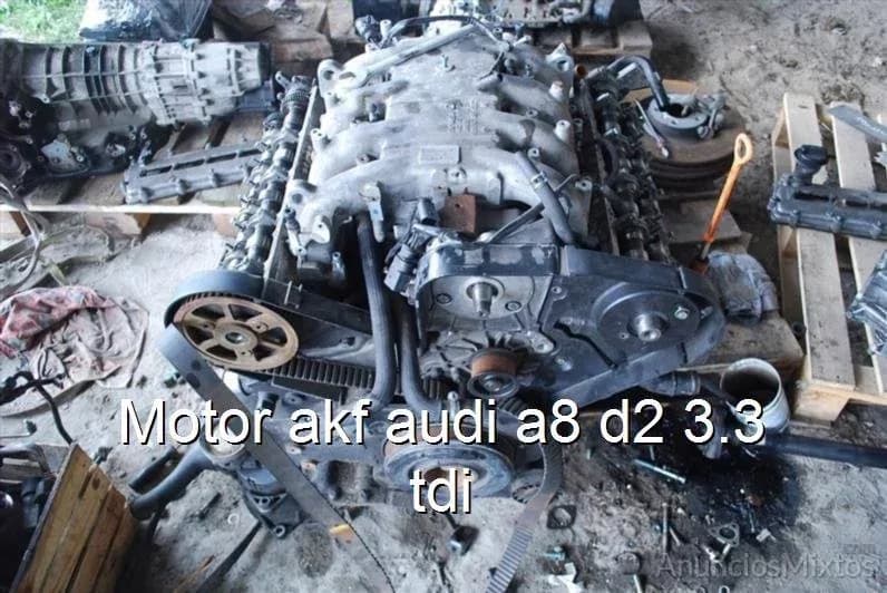Motor akf audi a8 d2 3.3 tdi - Foto 1