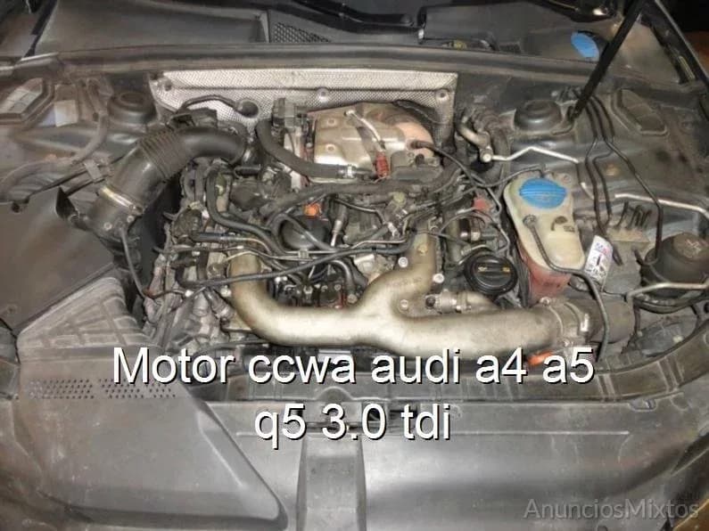 Motor ccwa audi a4 a5 q5 3.0 tdi - Foto 1