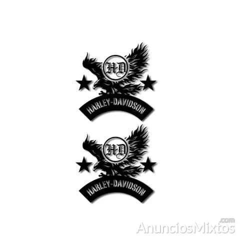 Pegatinas harley davison aguila rv190 - Foto 1