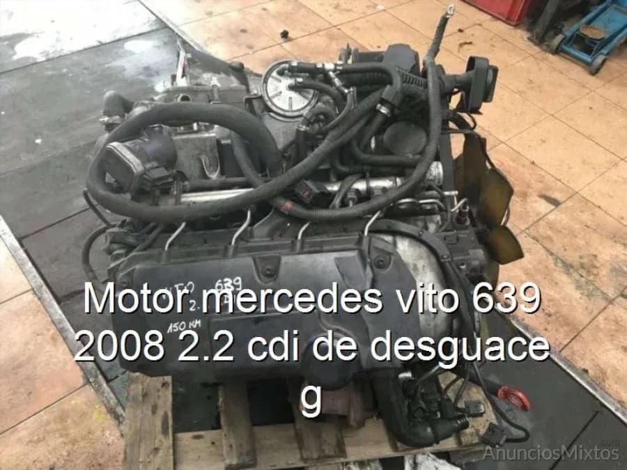 Motor mercedes vito 639 2008 2.2 cdi de desguace g - Foto 1