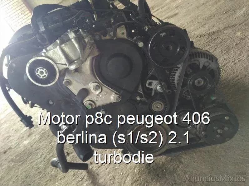 Motor p8c peugeot 406 berlina (s1/s2) 2.1 turbodie - Foto 1