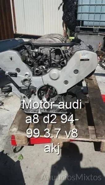Motor audi a8 d2 94-99 3.7 v8 akj - Foto 1