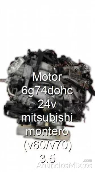 Motor 6g74dohc24v mitsubishi montero (v60/v70) 3.5 - Foto 1