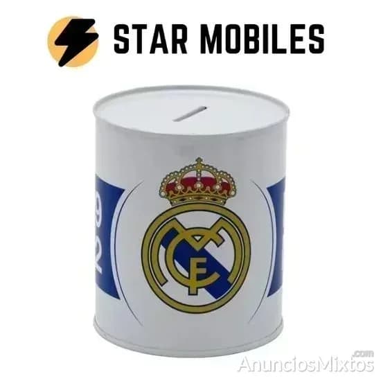 HUCHA REAL MADRID 12 CM PRODUCTO OFICIAL - Foto 1