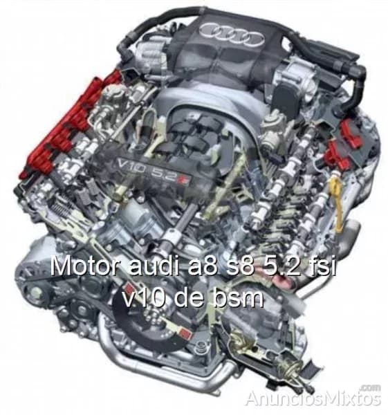 Motor audi a8 s8 5.2 fsi v10 de bsm - Foto 1
