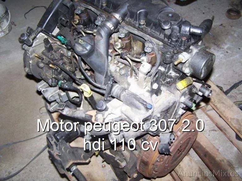 Motor peugeot 307 2.0 hdi 110 cv - Foto 1
