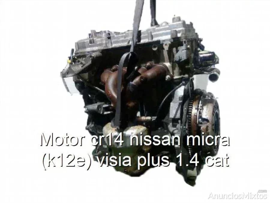 Motor cr14 nissan micra (k12e) visia plus 1.4 cat - Foto 1