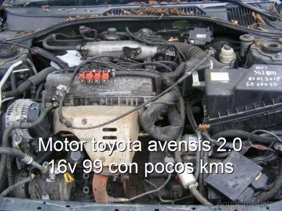 Motor toyota avensis 2.0 16v 99 con pocos kms - Foto 1