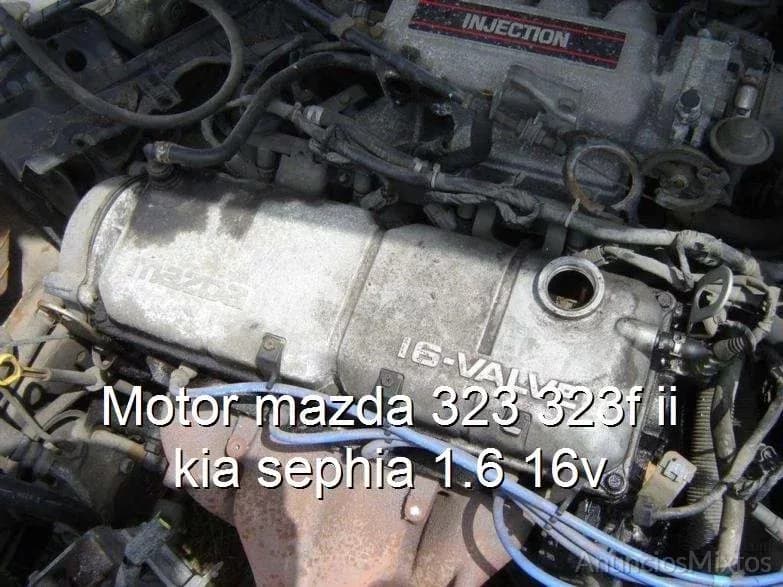 Motor mazda 323 323f ii kia sephia 1.6 16v - Foto 1