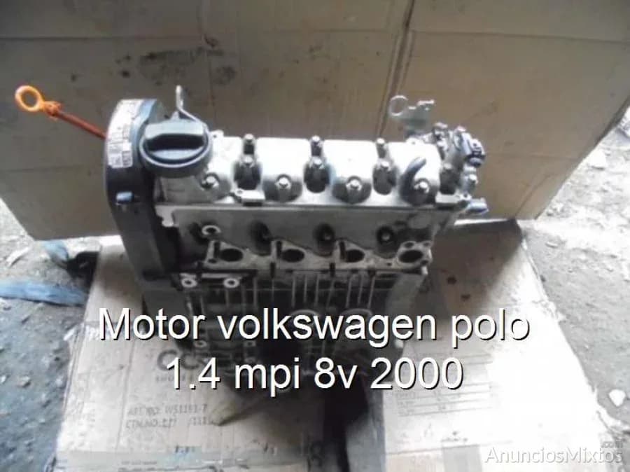 Motor volkswagen polo 1.4 mpi 8v 2000 - Foto 1