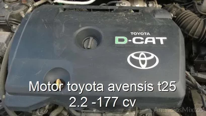 Motor toyota avensis t25 2.2 -177 cv - Foto 1