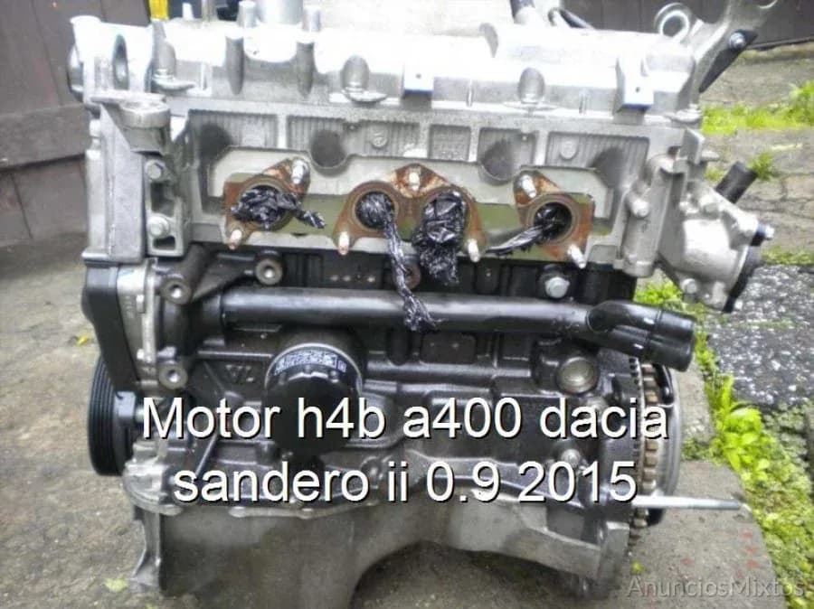 Motor h4b a400 dacia sandero ii 0.9 2015 - Foto 1