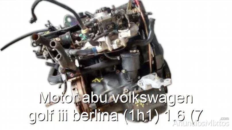 Motor abu volkswagen golf iii berlina (1h1) 1.6 (7 - Foto 1