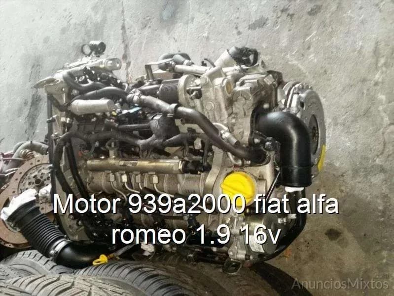 Motor 939a2000 fiat alfa romeo 1.9 16v - Foto 1