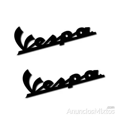 Pegatinas vespa letras cursiva rv319 - Foto 1