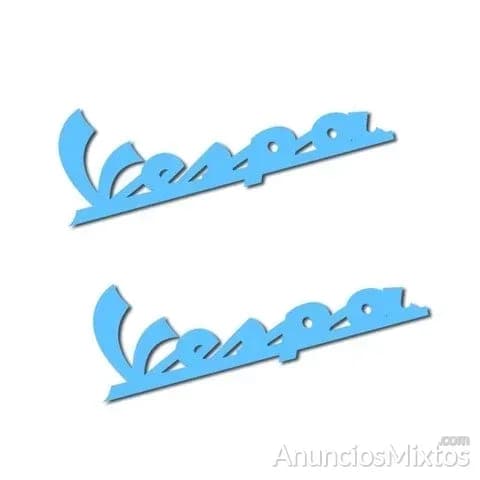 Pegatinas vespa letras cursiva rv319 - Foto 3