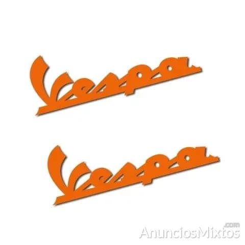 Pegatinas vespa letras cursiva rv319 - Foto 6
