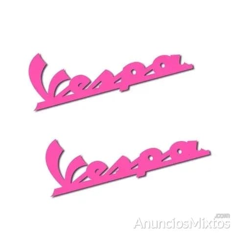 Pegatinas vespa letras cursiva rv319 - Foto 8