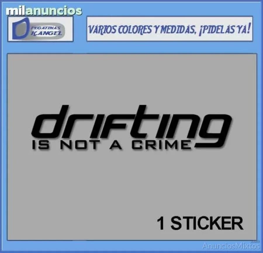 Pegatina drifting ref: jdm10 - Foto 1