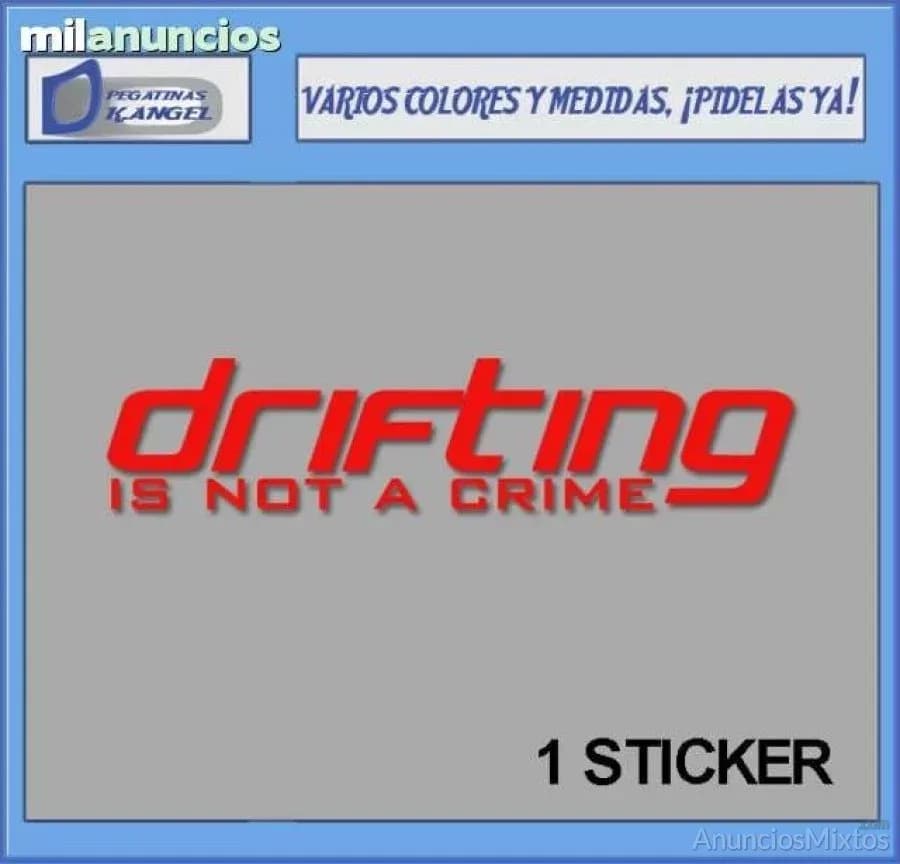Pegatina drifting ref: jdm10 - Foto 6
