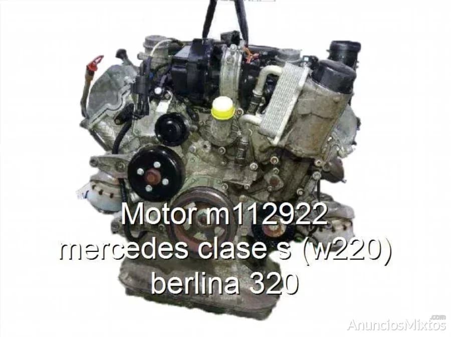 Motor m112922 mercedes clase s (w220) berlina 320 - Foto 1
