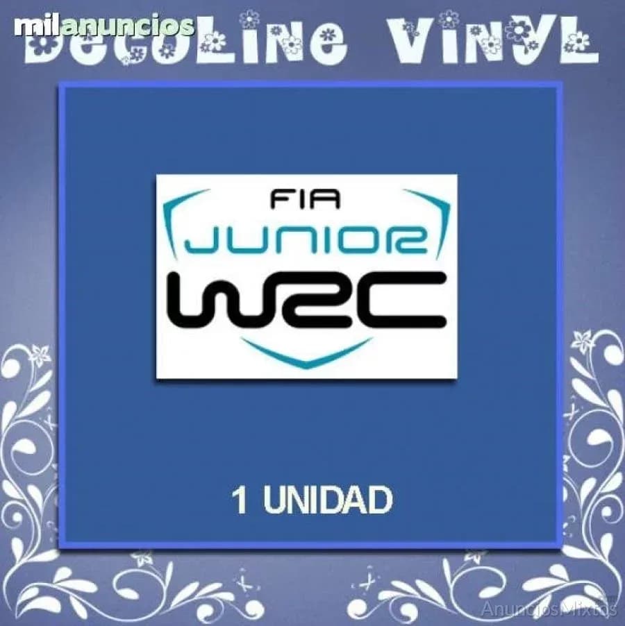 Pegatina rallye fia junior ref: dp576 - Foto 1