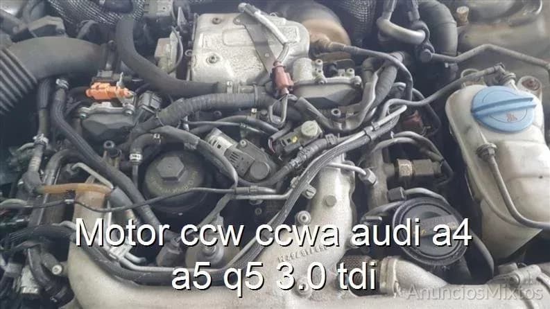 Motor ccw ccwa audi a4 a5 q5 3.0 tdi - Foto 1