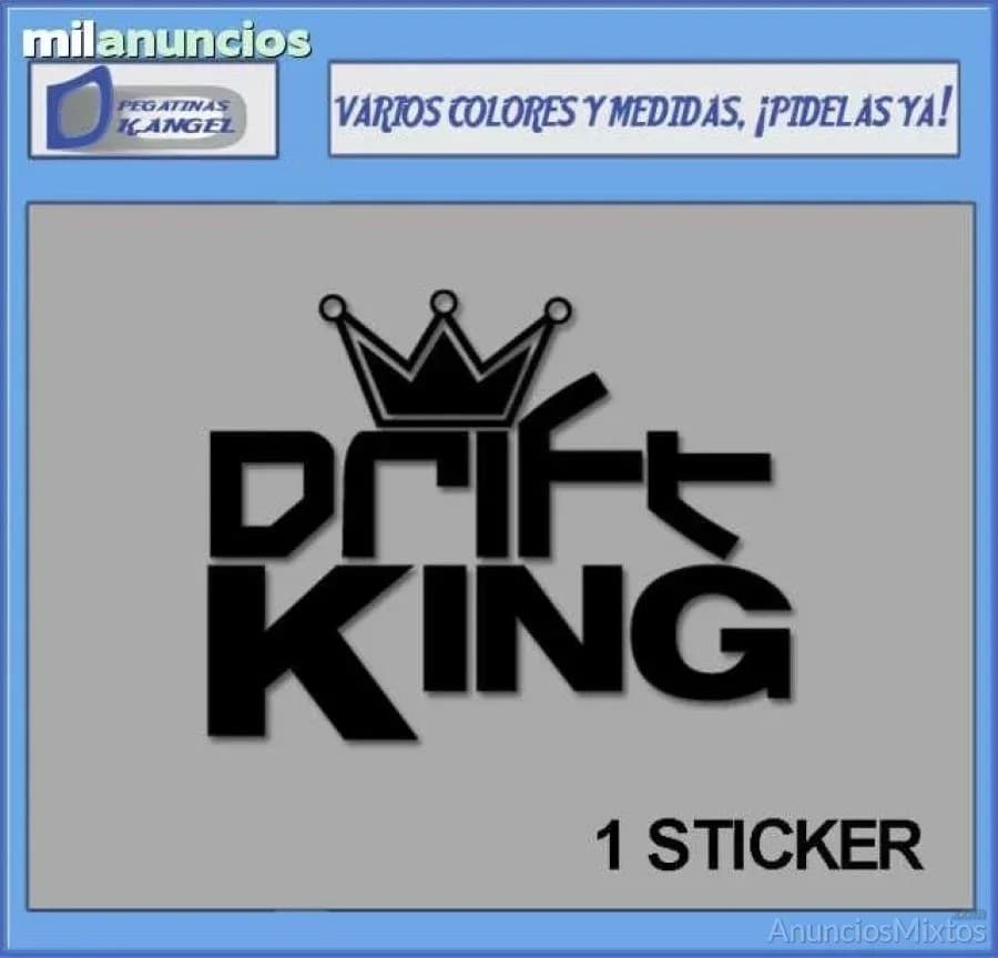 Pegatina jdm drift king ref: jdm109 - Foto 1