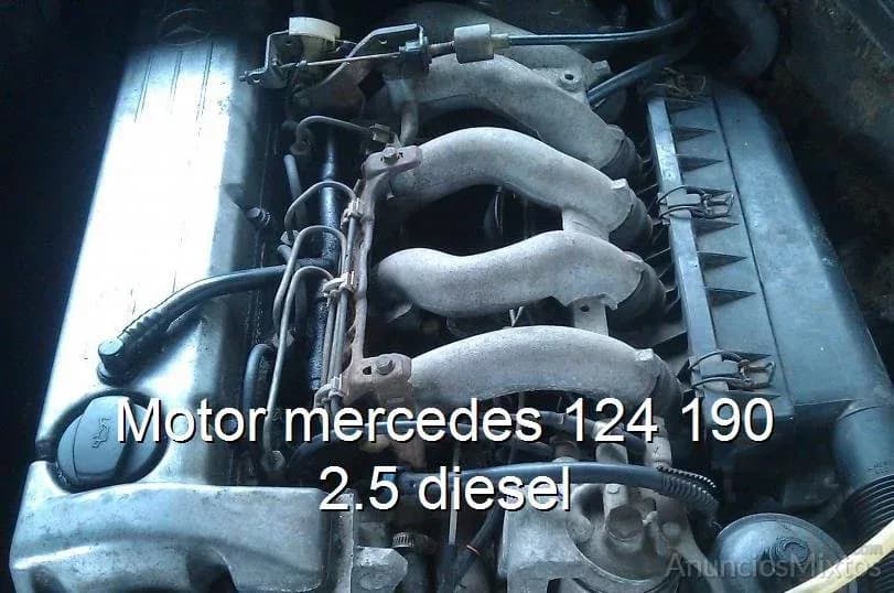 Motor mercedes 124 190 2.5 diesel - Foto 1