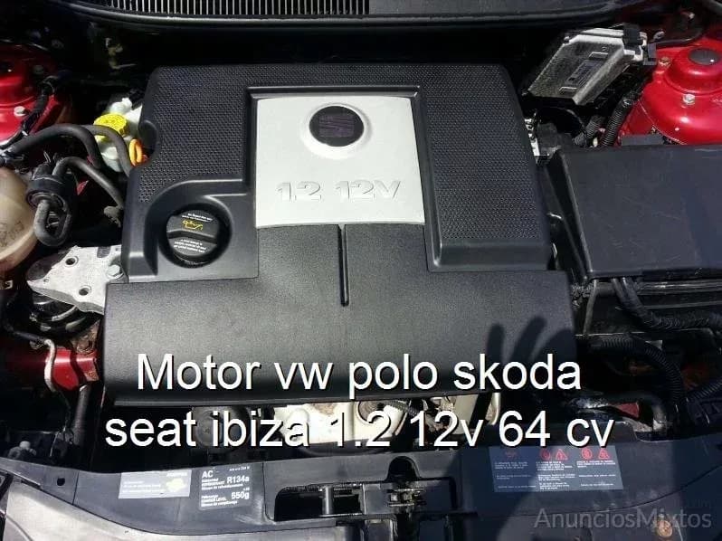 Motor vw polo skoda seat ibiza 1.2 12v 64 cv - Foto 1