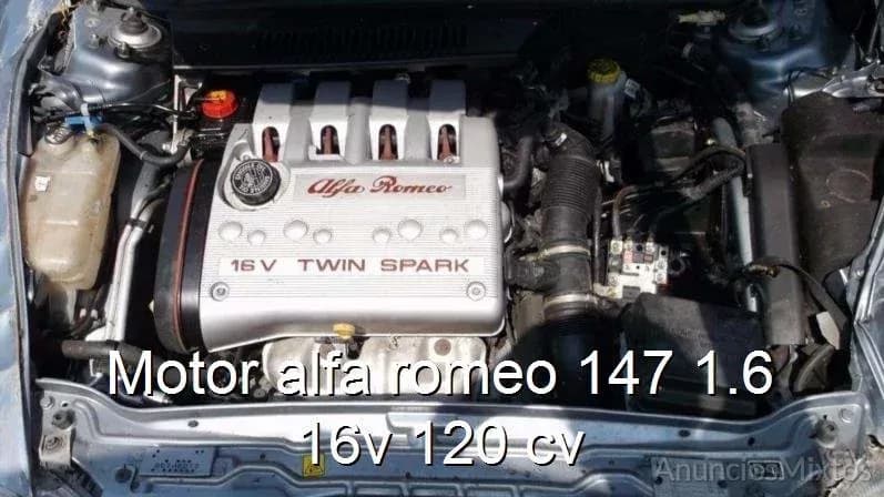 Motor alfa romeo 147 1.6 16v 120 cv - Foto 1