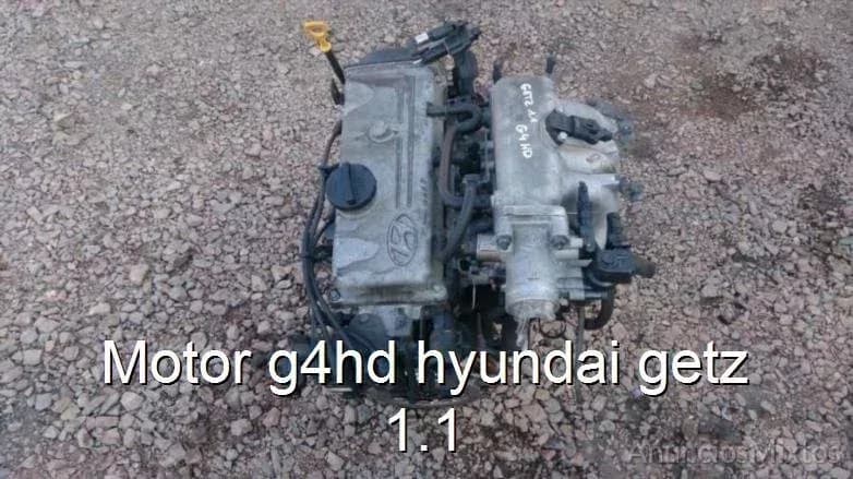 Motor g4hd hyundai getz 1.1 - Foto 1