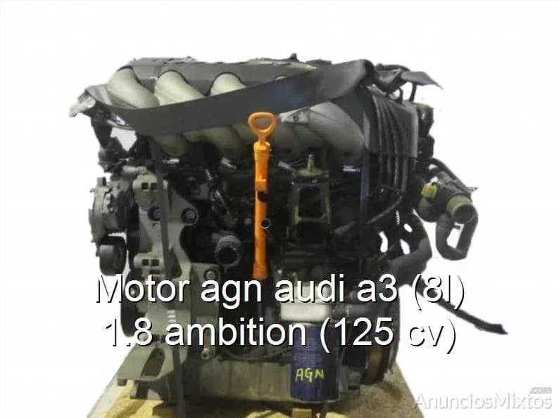 Motor agn audi a3 (8l) 1.8 ambition (125 cv) - Foto 1