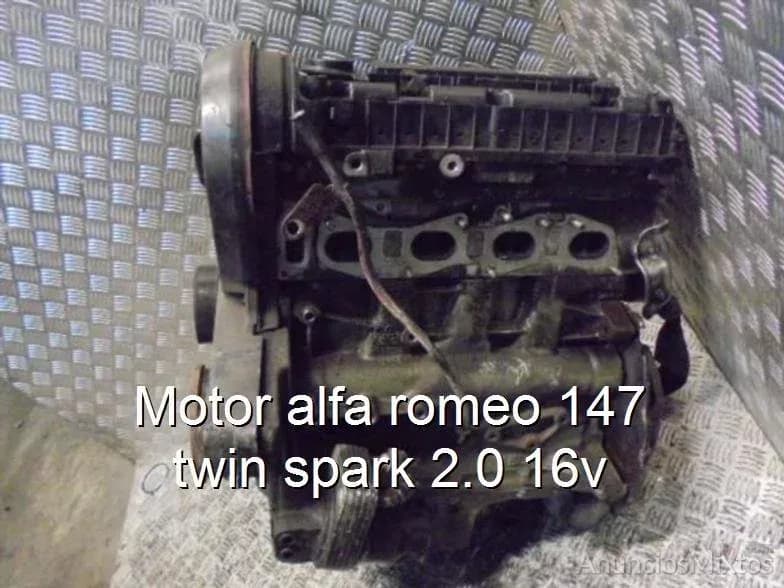 Motor alfa romeo 147 twin spark 2.0 16v - Foto 1