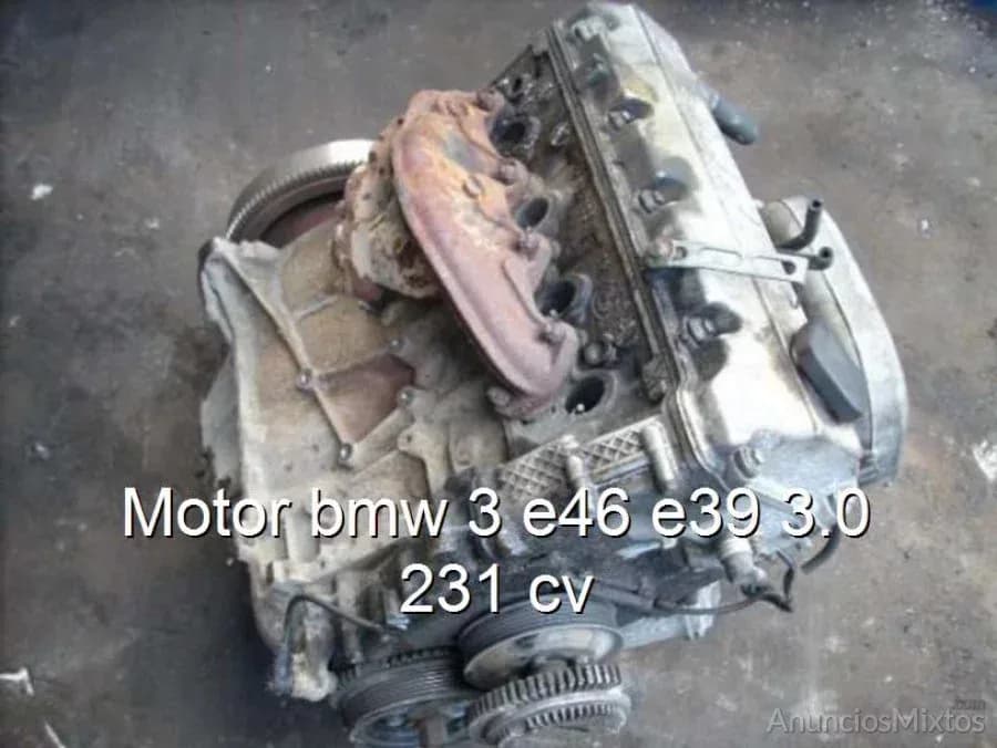 Motor bmw 3 e46 e39 3.0 231 cv - Foto 1