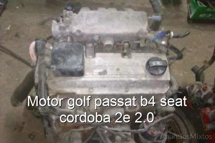 Motor golf passat b4 seat cordoba 2e 2.0 - Foto 1