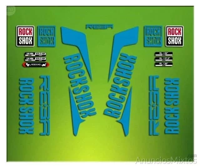 Pegatinas rock shox reba 2016 elx20 - Foto 4