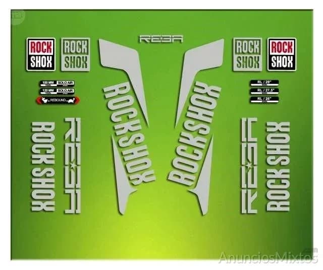 Pegatinas rock shox reba 2016 elx20 - Foto 7