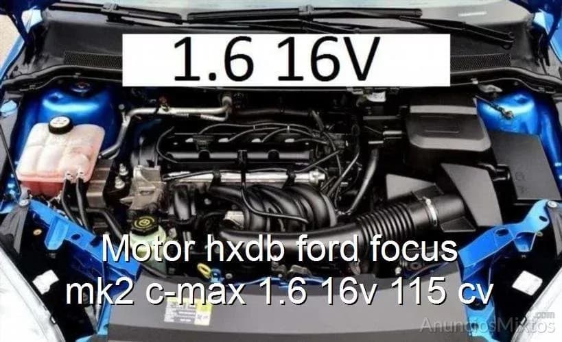 Motor hxdb ford focus mk2 c-max 1.6 16v 115 cv - Foto 1