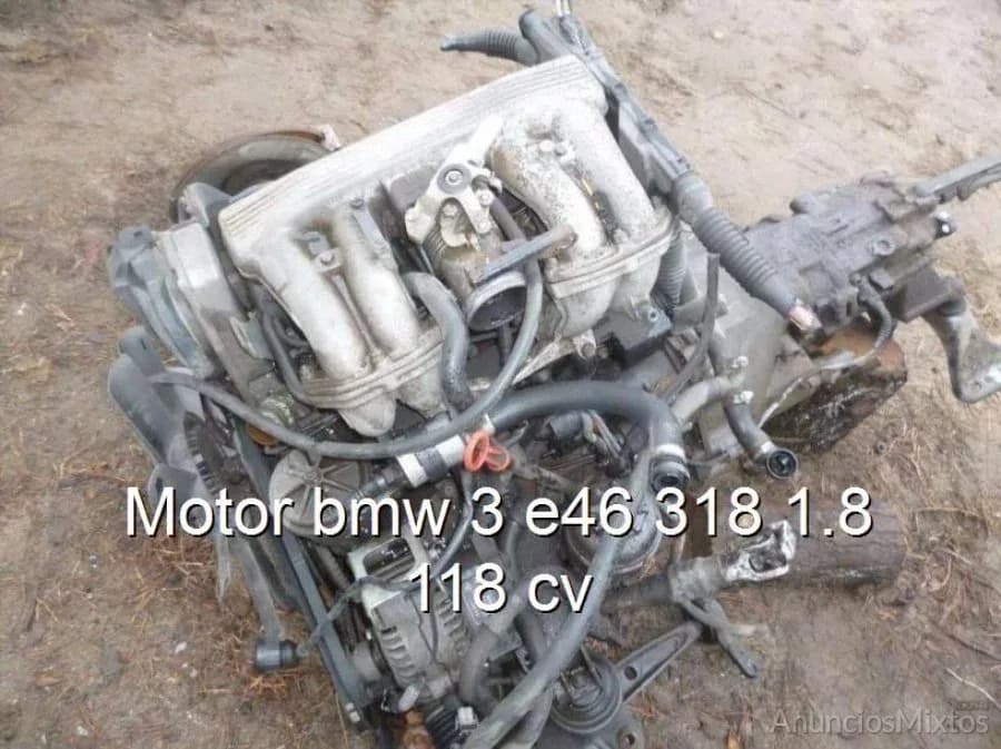Motor bmw 3 e46 318 1.8 118 cv - Foto 1