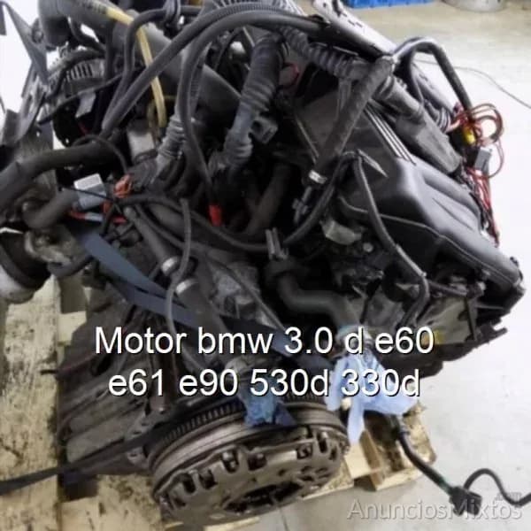 Motor bmw 3.0 d e60 e61 e90 530d 330d - Foto 1