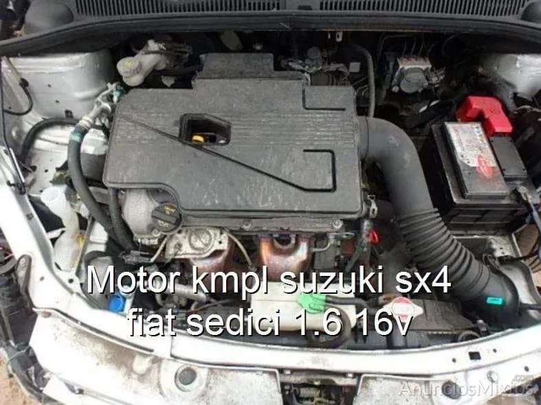 Motor kmpl suzuki sx4 fiat sedici 1.6 16v - Foto 1