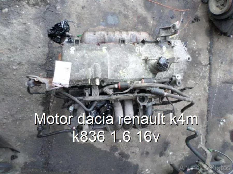 Motor dacia renault k4m k836 1.6 16v - Foto 1