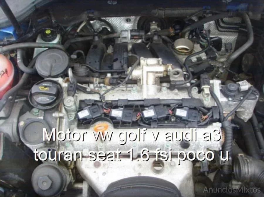 Motor vw golf v audi a3 touran seat 1.6 fsi poco u - Foto 1