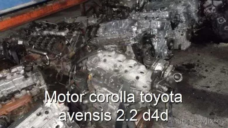Motor corolla toyota avensis 2.2 d4d - Foto 1